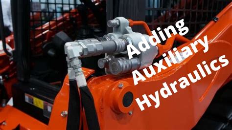 auxillary hydraulics for skid steer|extra auxiliary hydraulics for excavators.